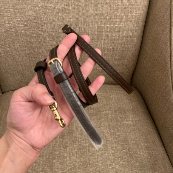 Coach Accessories - Coach brown leather crossbody strap